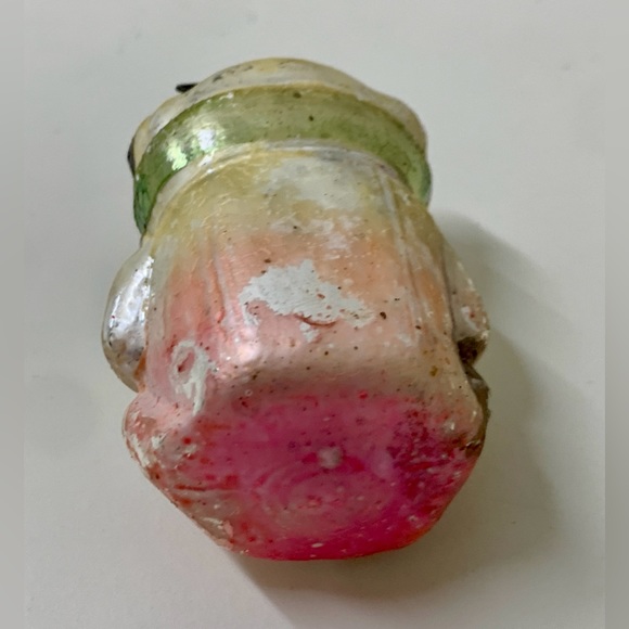 Early 20th Century Antique Suck Mouth Frog Christmas Tree Ornament - Picture 9 of 16